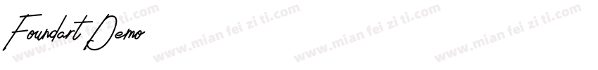 Foundart Demo字体转换